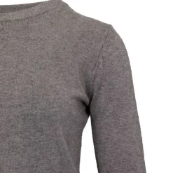 ELEVEN PARIS Pull basique maille fine col rond Mixte GRIS Sale