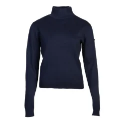 BILL TORNADE Pull col cheminée 22267 Femme BLEU FONCE Discount