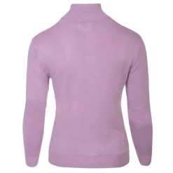 BURTON OF LONDON Pull col cheminee femme tanis Femme VIOLET Discount