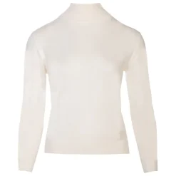 BURTON OF LONDON Pull col cheminee femme tanis Femme BLANC ECRU Best