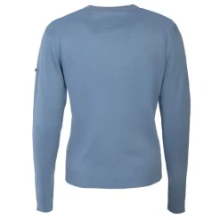 BILL TORNADE Pull col rond 22243 Femme BLEU Discount