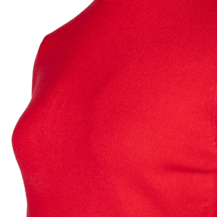 BELLE FEMME Pull col roulé laine et cachemire Femme ROUGE FONCE