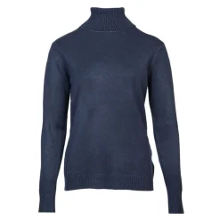 BELLE FEMME Pull col roulé laine et cachemire Femme BLEU FONCE Hot