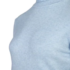 BELLE FEMME Pull col roulé laine et cachemire Femme BLEU CLAIR Hot