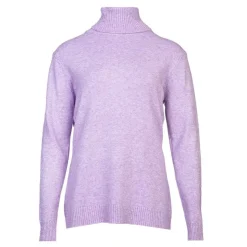 BELLE FEMME Pull col roulé laine et cachemire Femme VIOLET Online