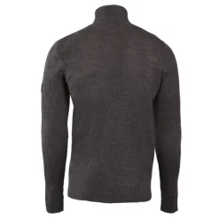 KAPORAL Pull col roulé redwan Homme GRIS FONCE New