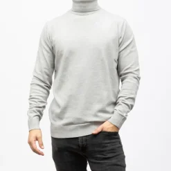 TORRENTE Pull col roule cash touch 7999 Homme GRIS CLAIR Online