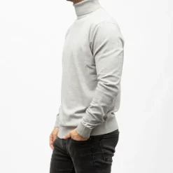 TORRENTE Pull col roule cash touch 7999 Homme GRIS CLAIR Online