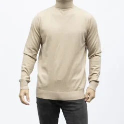 TORRENTE Pull col roule cash touch 7999 Homme BEIGE Clearance