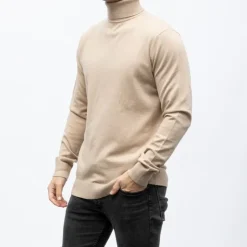 TORRENTE Pull col roule cash touch 7999 Homme BEIGE Clearance