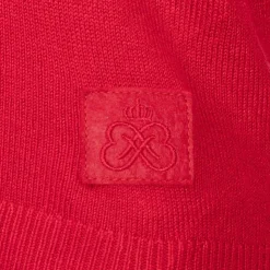 BURTON OF LONDON Pull col roule femme love Femme ROUGE