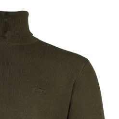 KAPORAL Pull col roule landon en maille fine Homme KAKI Hot