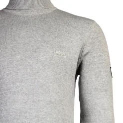 KAPORAL Pull col roule landon en maille fine Homme GRIS CLAIR Sale