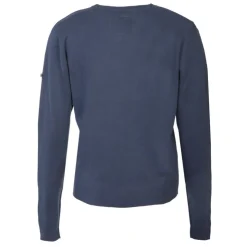 BILL TORNADE Pull col v 22250 Femme BLEU FONCE Hot