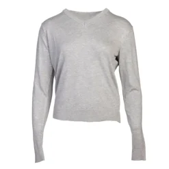BILL TORNADE Pull col v 18680 Femme GRIS CLAIR Best