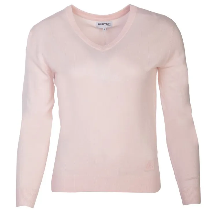 BURTON OF LONDON Pull col v femme damiene Femme ROSE CLAIR Best