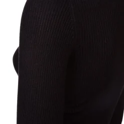 BURTON OF LONDON Pull col v femme fine cote jamina Femme NOIR Discount