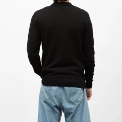 KAPORAL Pull col zipe licino Homme NOIR Online