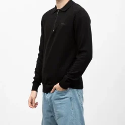 KAPORAL Pull col zipe licino Homme NOIR Online