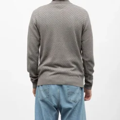 KAPORAL Pull col zipe licino Homme GRIS Online