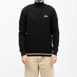 KAPORAL Pull demi zip col montant edmond Homme NOIR Online