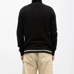 KAPORAL Pull demi zip col montant edmond Homme NOIR Online