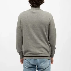 KAPORAL Pull demi zip col montant edmond Homme GRIS Outlet