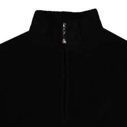 BELLE FEMME Pull en laine et cachemire col haut Femme NOIR Best