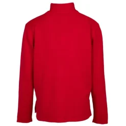 BELLE FEMME Pull en laine et cachemire col haut Femme ROUGE Best