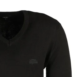 KAPORAL Pull en maille fine col v gerlando Homme NOIR Best