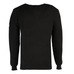 KAPORAL Pull en maille fine col v gerlando Homme NOIR Best