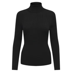 ONLY Pull en maille Perolle Femme NOIR Discount