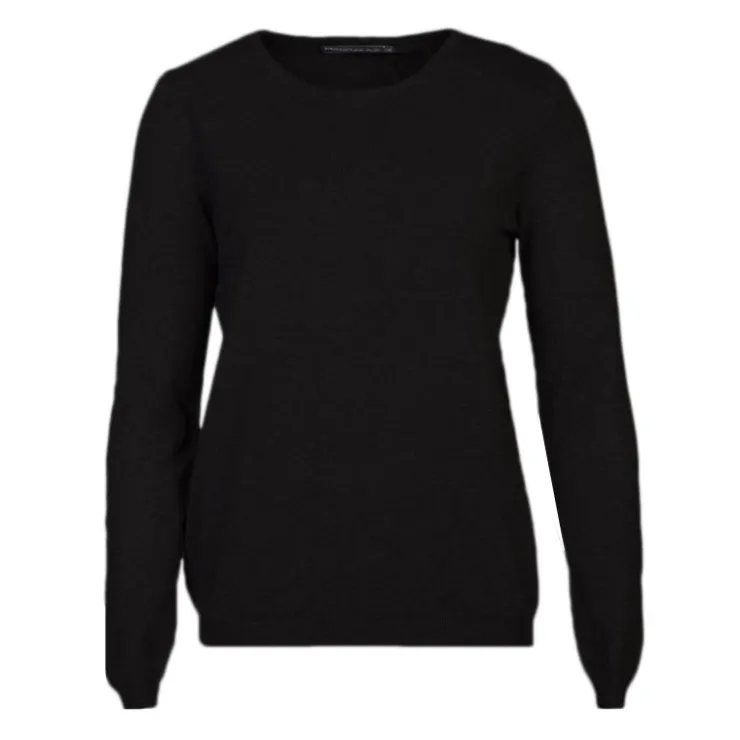 MADO ET LES AUTRES Pull femme col rond en laine Femme NOIR Clearance