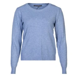 MADO ET LES AUTRES Pull femme col rond en laine Femme BLEU New