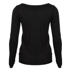 MADO ET LES AUTRES Pull femme col rond en laine Femme NOIR Best