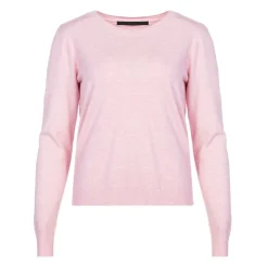 MADO ET LES AUTRES Pull femme col rond en laine Femme ROSE CLAIR Clearance