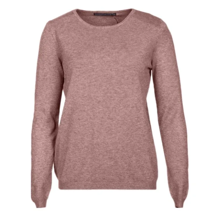 MADO ET LES AUTRES Pull femme col rond en laine Femme MARRON Outlet