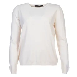 MADO ET LES AUTRES Pull femme col rond en laine Femme BLANC ECRU Best