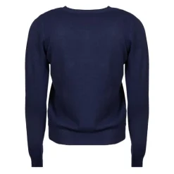 MADO ET LES AUTRES Pull femme col rond en laine Femme BLEU FONCE New