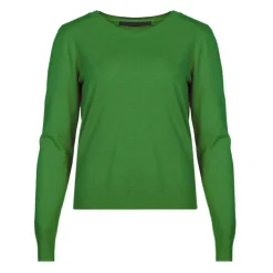 MADO ET LES AUTRES Pull femme col rond en laine Femme VERT Sale