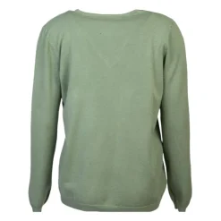 MADO ET LES AUTRES Pull femme col v en laine Femme KAKI Online