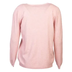 MADO ET LES AUTRES Pull femme col v en laine Femme ROSE CLAIR Discount