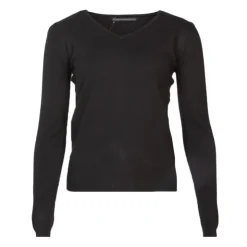 MADO ET LES AUTRES Pull femme col v en laine Femme NOIR Outlet