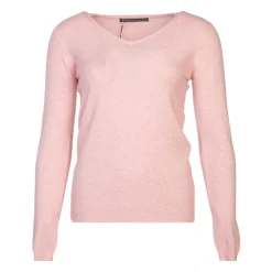 MADO ET LES AUTRES Pull femme col v en laine Femme ROSE CLAIR Sale