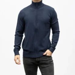 TORRENTE Pull full zip cash touch 7982 Homme BLEU FONCE Outlet