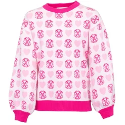 CXL BY CHRISTIAN LACROIX Pull maille avec coeurs Fille ROSE CLAIR Online