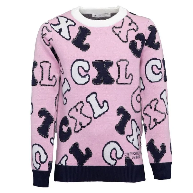 CXL BY CHRISTIAN LACROIX Pull manches longues avec imprimé Fille ROSE CLAIR Hot