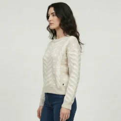 LES TROPEZIENNES PAR M.BELARBI Pull veld Femme BEIGE Hot