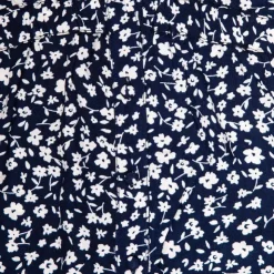 DEELUXE 74 Robe à boutons fleurie Fille Enfant BLEU FONCE Online