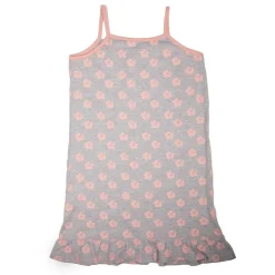 CHEVIGNON Robe à bretelles à fleurs boutons devant Enfant GRIS CLAIR Sale